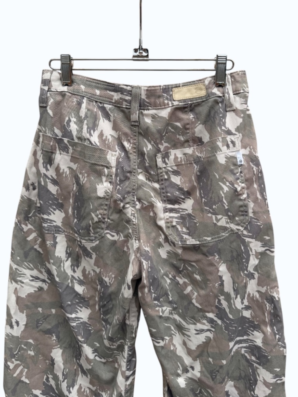 ag FIONA High-Waisted Barrel Leg Camo Pant - Picture 6 of 10